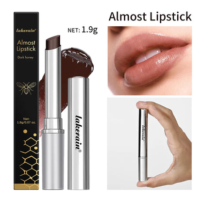 Honey Lipstick Tinted Lip Balm Lip Stain Moisturizing Nourishing Long-Lasting Lipstick for All Skin Tones Natural Woman Makeup