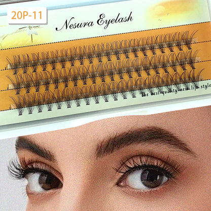 Cluster Eyelashes Kit Five Styles Available Single Eyelashes Clustered Simulation Natural DIY Eyelashes Thickness and Length