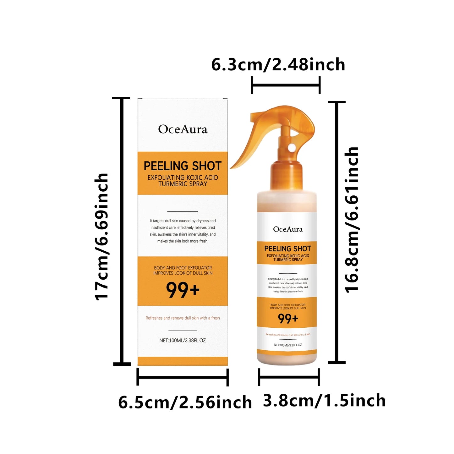 Moisturizing Skin Brightening Serum Lighten Dark Skin Calluses Remover Anti Dryness Peeling Restore Smooth Soft Foot Care Spray
