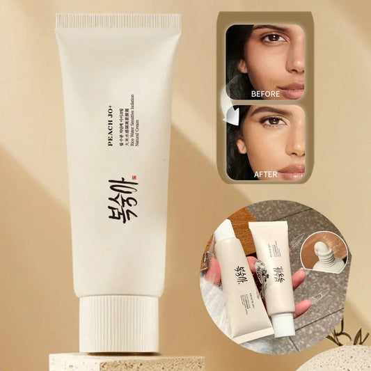 Korean Rice Extract Cream Spf50+ Hydrate Moisturizing Improve Dullness Even Out Brighten Skin Tone Last Light-feeling Concealer