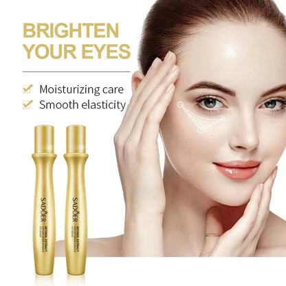 Snail Anti-Aging Face Cream Collagen Firming Fade Fine Lines Eye Massage Roller Anti Wrinkles Eye Bags Korean Skin Care Product