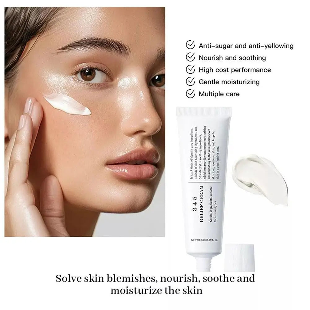 Korean Skin Care -  Intensive Repair 345 Relief Cream, VC Boosting Serum, 345 Whitening Cream, Relief Essence, Cleansing Balm
