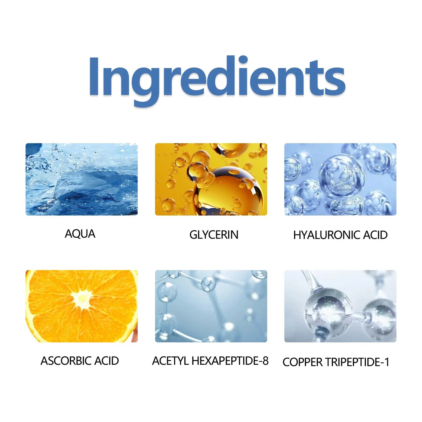 Multi-Peptide +Copper Peptides 1% Serum Firming Lifting Fade Fine Lines Anti Aging Wrinkles Moisturizing Face Skin Care Korea