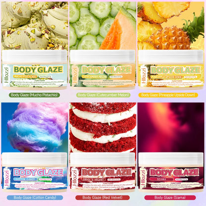 The Dreamy Body Glaze series offers body care, moisturizing, long-lasting fragrance, and a smooth, silky finish.