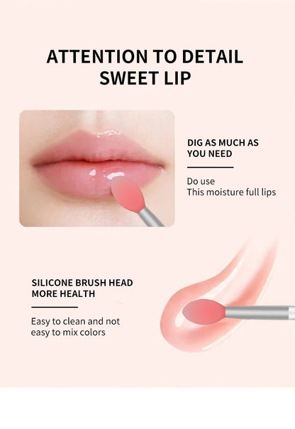 O'CHEAL 1 Pcs Sleeping Mask Maintenance Moisturizing Lip Gloss Mask Cream Plump Lips Serum Care Nourishing Lip Mask Balm