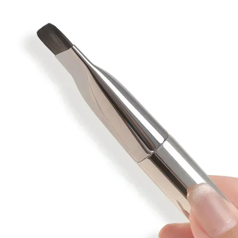Ultra Thin Foundation Brush Lightweight and Thin Face Contour Brush Flat Contour Brush Blending Foundation Cream Makeup Brushes