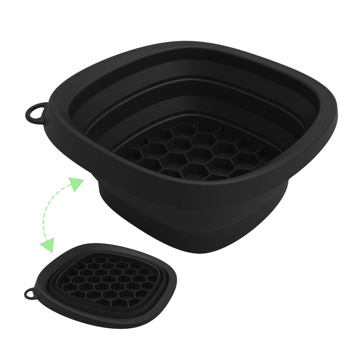 Portable Foldable Face Ice Bath Bowl for Facials Plunge Dipping Face Skincare Cold Compress Ice Therapy Wash Basin with Ice Tray