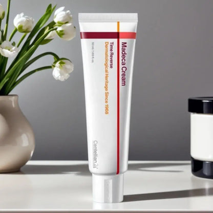 Madeca Time Reverse Cream 50ml Korean Anti-Aging Face Moisturizer with Centella Asiatica Reduces Wrinkles Firms Hydrates