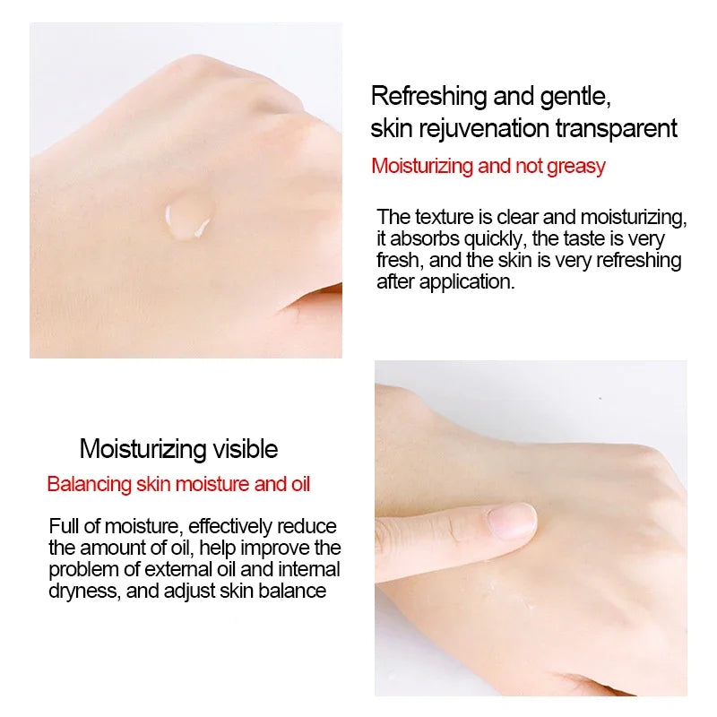 a 500ml  Large Capacity Essence Water Niacinamide Improve Dull Hyaluronic Acid Moisturize Dry Skin Facial Beauty Care Toner