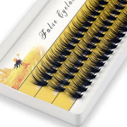 40/30/20D Cluster Mink Eyelashes Natural Eyelash Extension 1 box/60 bunches Indiviual bunches Soft box makeup Lashes wholesale