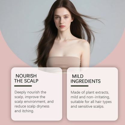 Biota Orientalis Leaf Hair Serum Spray Biotin Strengthen Hair Roots Reduces Dry Frizzy Breakage Hair Smoothing Care Scalp Serum