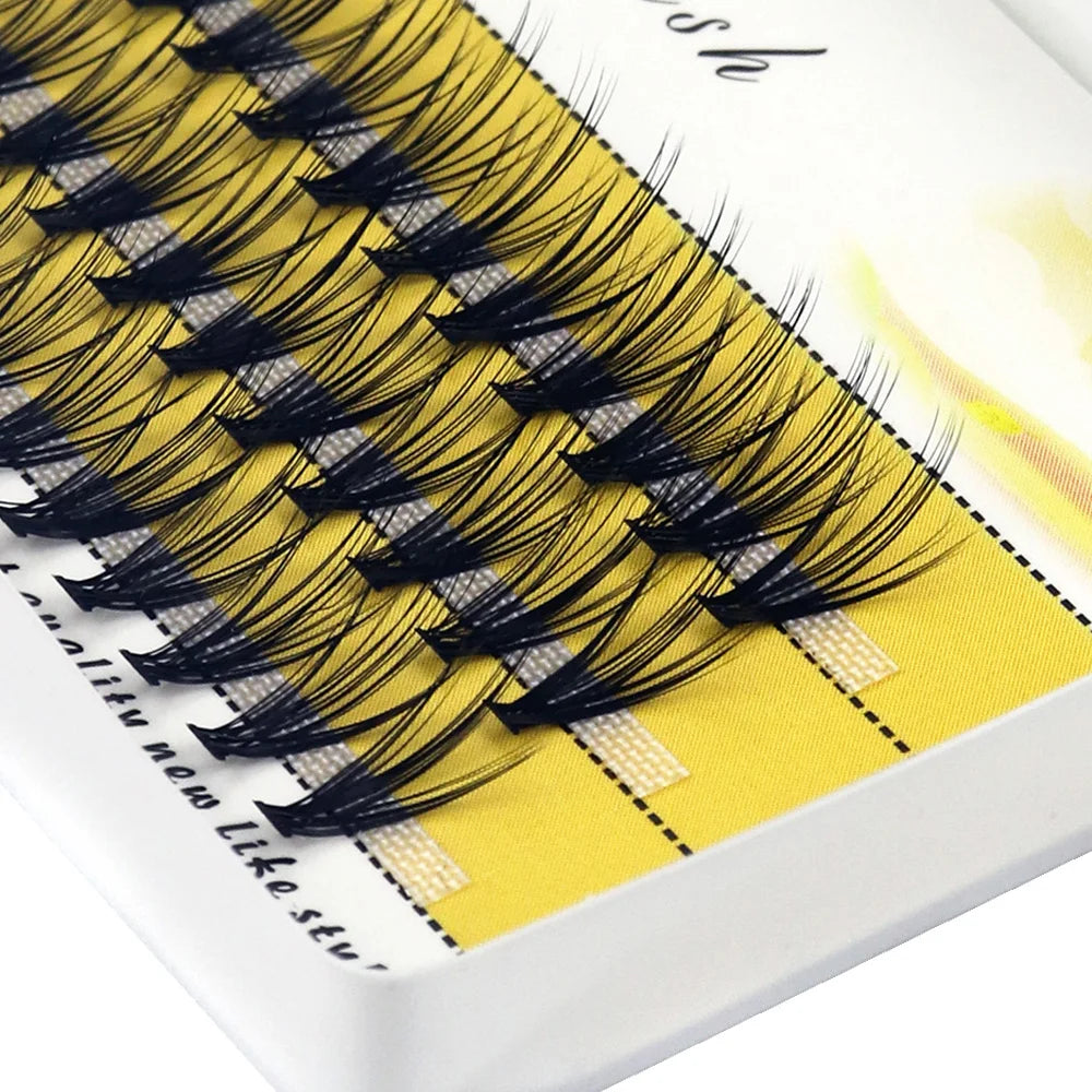 40/30/20D Cluster Mink Eyelashes Natural Eyelash Extension 1 box/60 bunches Indiviual bunches Soft box makeup Lashes wholesale