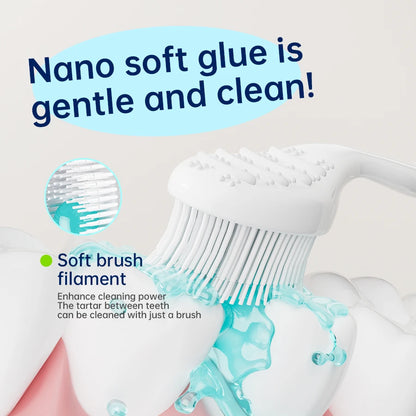Portable Travel Toothbrush Mini Exploded Bead Toothbrush Disposable Adult Cleaning Toothbrush Individually Packaged