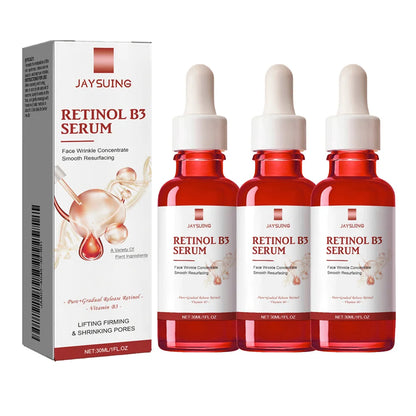 Retinol Facial Essence Fade Fine Line Face Serum Anti-Aging Pore Minimizing Hydrating Brightening Skin Treatment for Women Men
