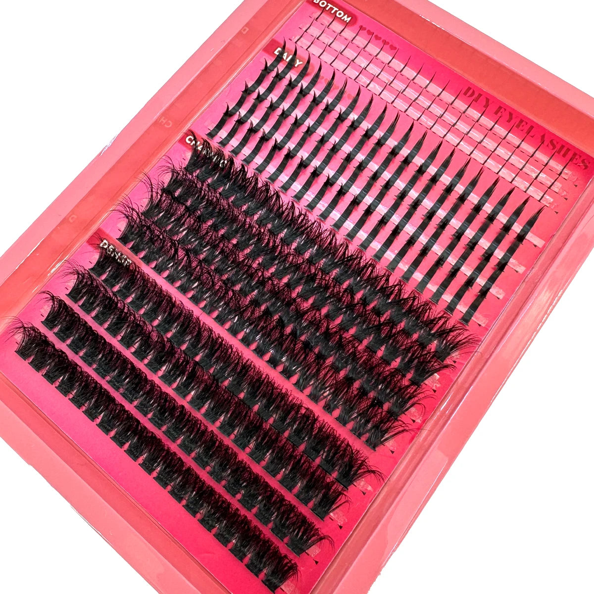 Manga Lashes Spikes With Bottom Lashes Mix Anime Lash Clusters Spiky Eyelash Cluster Eyelash Extensions Fairy Individual Lashes
