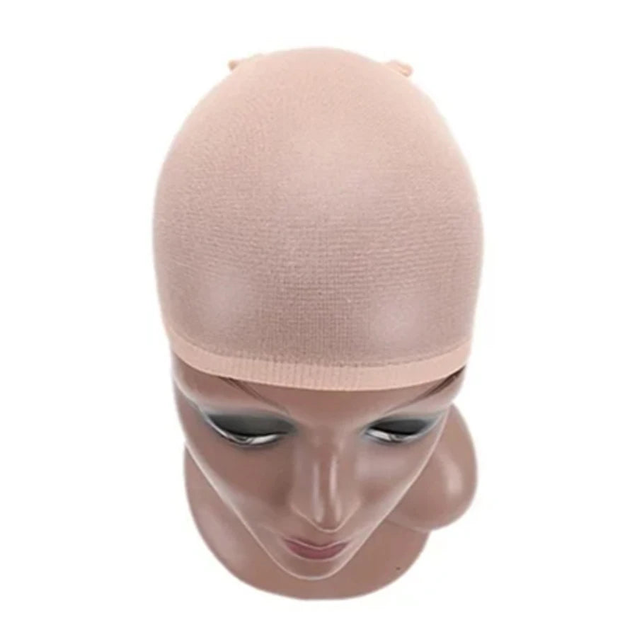 2pc/1pack Stretch Mesh Wig Cap - Free Size Hair Net for Weave Hairnets and Wigs - Comfortable and Secure Fit