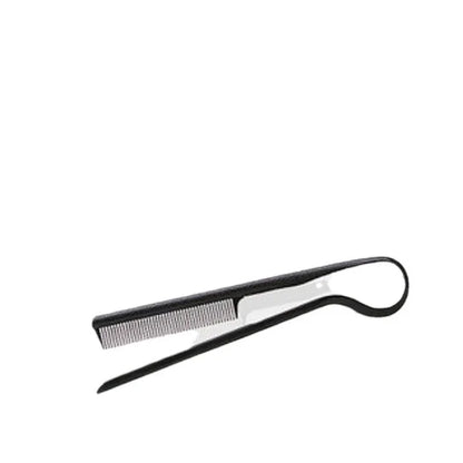 V-Shape Curling Comb, Textured Finishing, Straightening Paddle, Professional Hair Styling Clip Tool