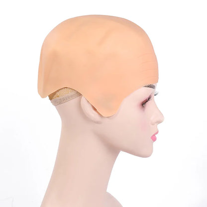 Syhood Halloween Bald Cap Makeup Latex BaldHead Wig Caps Bald Hat Cosplay Costume for Adults