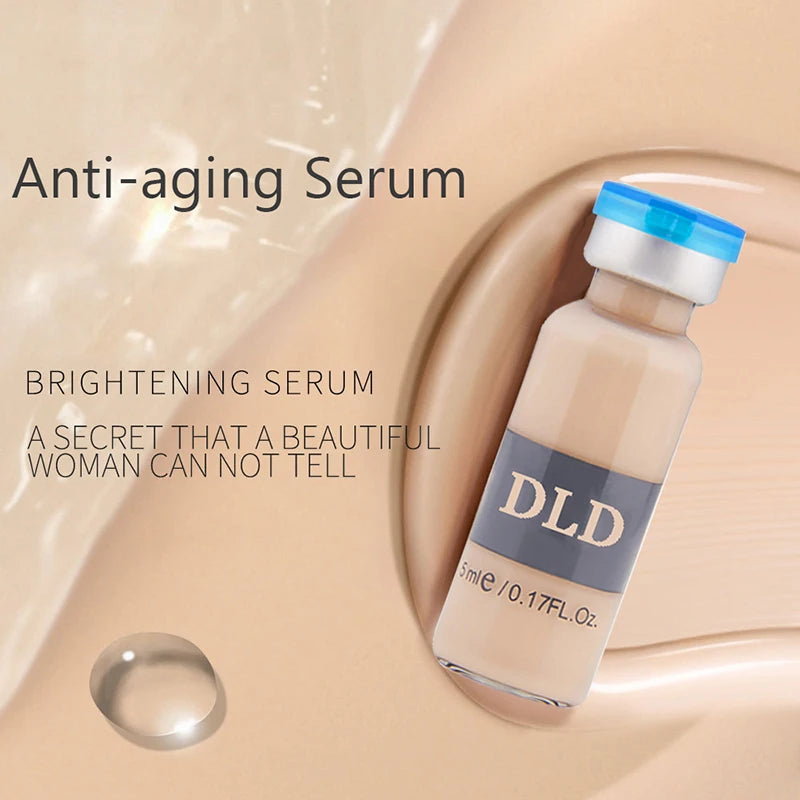 5ml BB Cream Glow Serum Starter Kit Niacinamide/Peptide Facial Foundation Cream Treatment Microparticles Moisturizing Skin Care