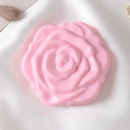 1PCS Portable Mini Mirror Retro Rose Flower Small Pocket Makeup Mirror Double Sided Hand Mirrors Compact Cosmetic Beauty Tool