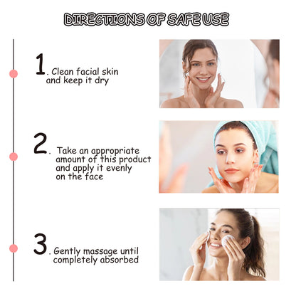 Hyaluronic Acid Face Serum Shrink Pores Brightening Skin Rejuvenation Eye Bags Removing Dark Circles Moisturizing Facial Essence