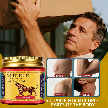 YUITIKUE Joint Cream deeply hydrates and nourishes the skin, is gentle, and works better with long-term use.