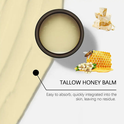 60g WoodSleep Tallow Honey Balm Moisturizing Cream  With Grass Fed Beef Tallow Nourishing gentle care for the skin
