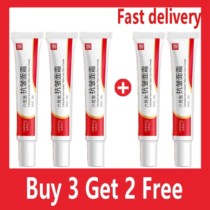 Instant Wrinkle Remover Face Cream Anti Aging Firming Lifting Fade Fine Lines Whitening Moisturizing Brighten Tighten Skin Care