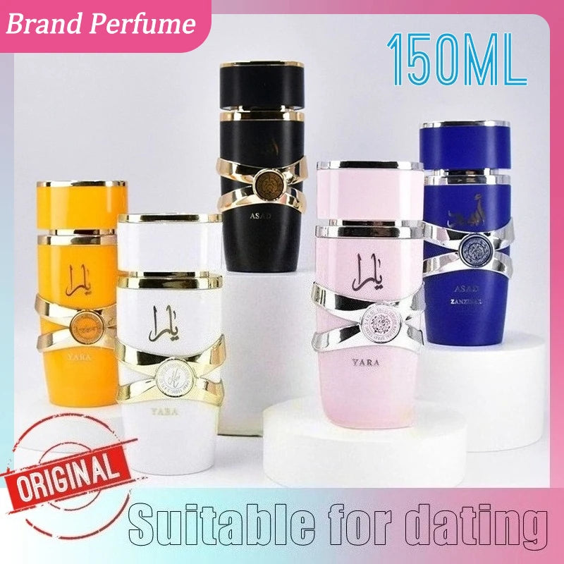 150ML High-quality branded perfume Long-lasting fragrance Fresh natural floral fruity fragrance Gift box set Suitable for gift