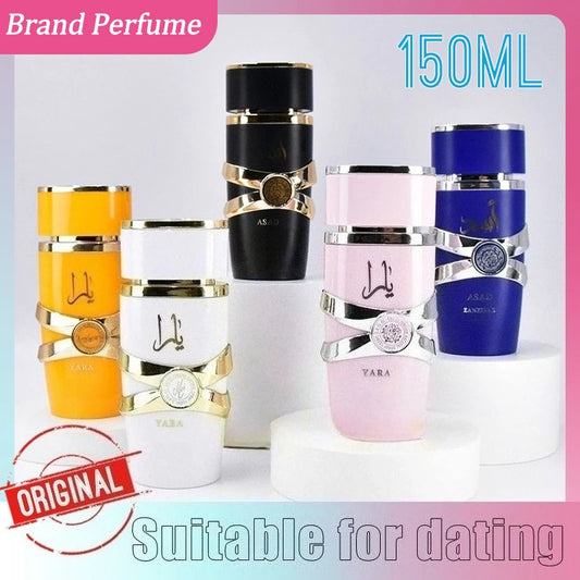 150ML High-quality branded perfume Long-lasting fragrance Fresh natural floral fruity fragrance Gift box set Suitable for gift