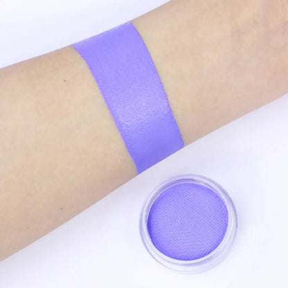 2025New 30g/pc Purple and Blue Water Based Face And Body Painting Non-toxic Professional Makeup Pigment For Halloween Costume
