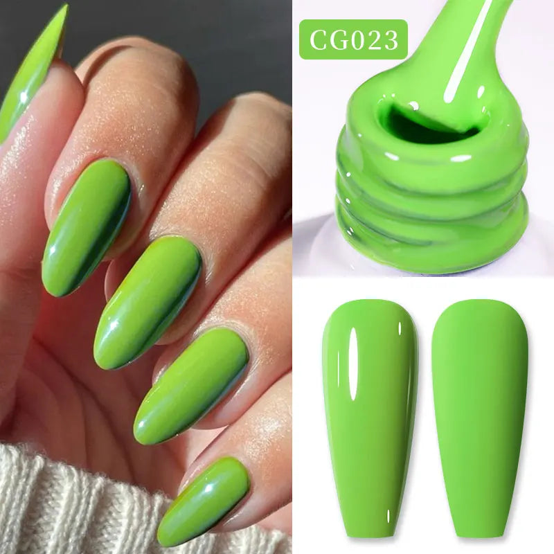 BORN PRETTY 10ml Nude Pink Gel Nail Polish Varnis Semi Permanent Nail Gel Varnish Soak Off UV Gel for Valentine's Day Gift Nails