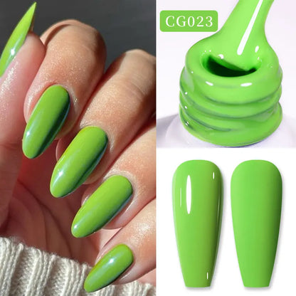 BORN PRETTY 10ml Nude Pink Gel Nail Polish Varnis Semi Permanent Nail Gel Varnish Soak Off UV Gel for Valentine's Day Gift Nails