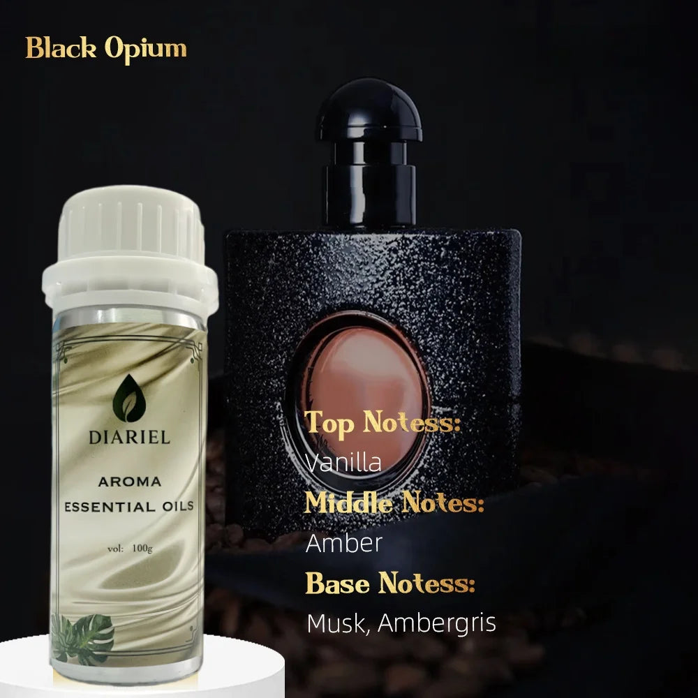 100ML Famous France Perfume Oil Men Women Fragrance Oasis Essential Oil Aromatherapy Diffuser Oil DLor Svuvage Ton Foud Oud Wood