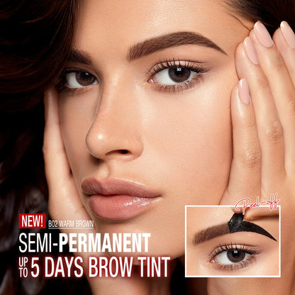 O.TWO.O Peel-Off Eyebrow Tint Eyebrow Tattoo Waterproof Long-lasting Color-lock Natural Mist Brow TattooPeel-Off Eyebrow Tint