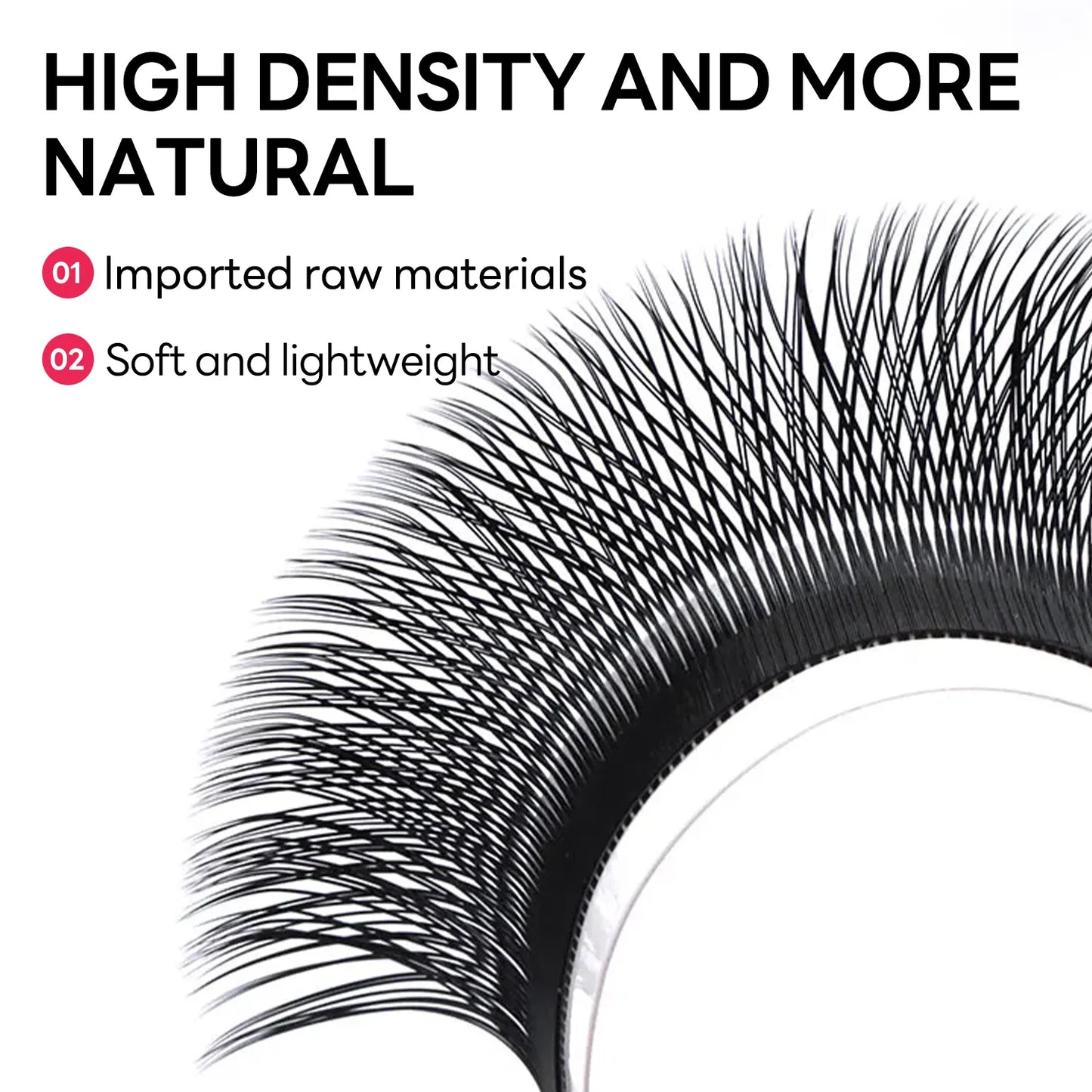 ARISON 5DW Magnetic Box False Eyelashes Matte Black Eyelashes Extension Supplies High Quality Professional Makeup Toos