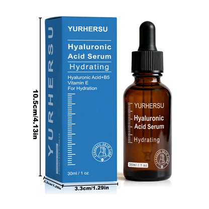 3.0% Hyaluronic Acid Serum 1oz, Deep Hydration for Face, Anti Wrinkle, Plumping & Firming, Dry Skin Care, Vegan
