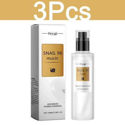HOYGI Snail Mucin Essence Hydrating Soothing Reduce Fine Lines Deep Moisturizing Revitalize Dull Skin Gentle for All Skin Types