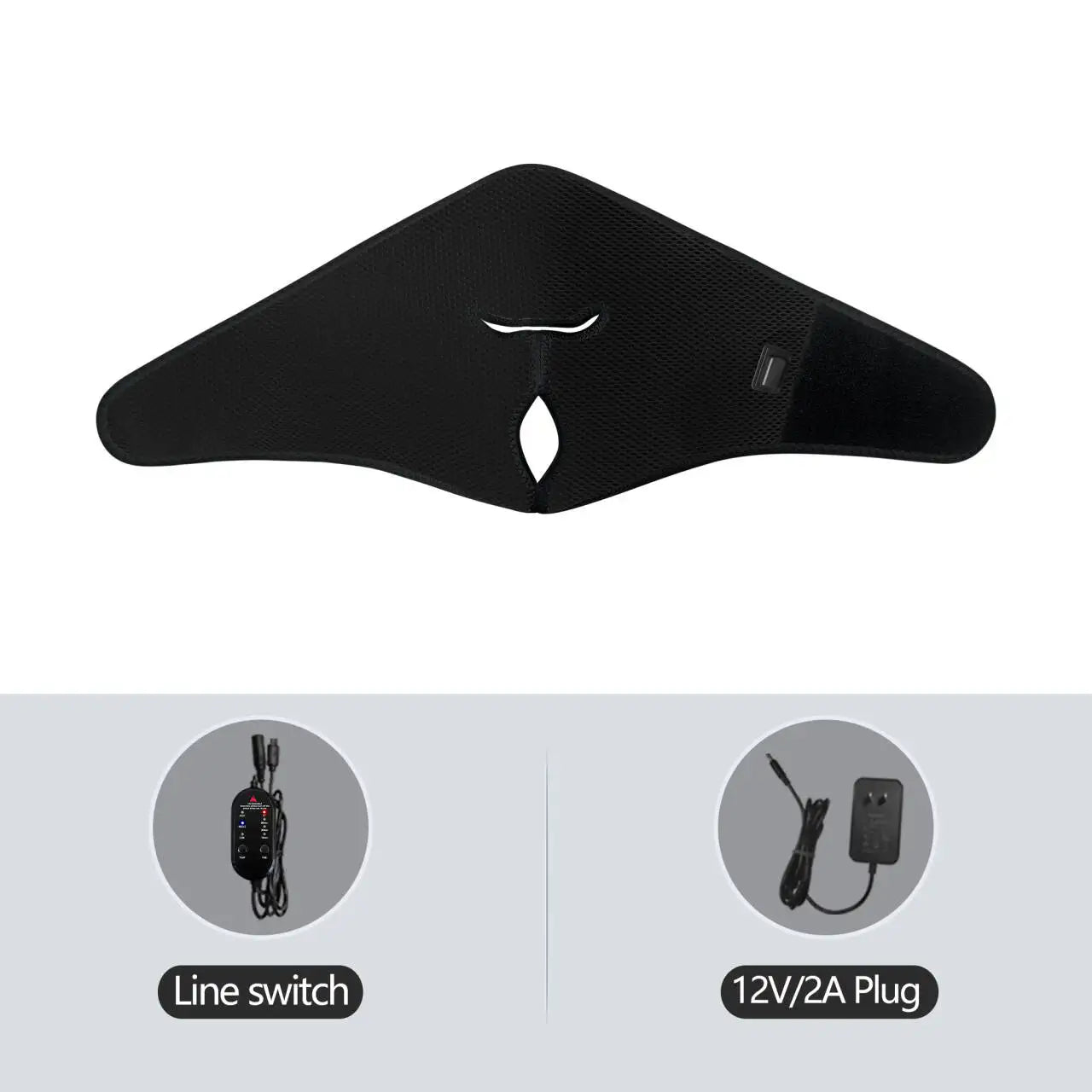 Electric Face Mask Heating Pad  Heat with 3 Temp Settings Headache Mask Sinus Pressure Relief Migraine Tension Headache Relief