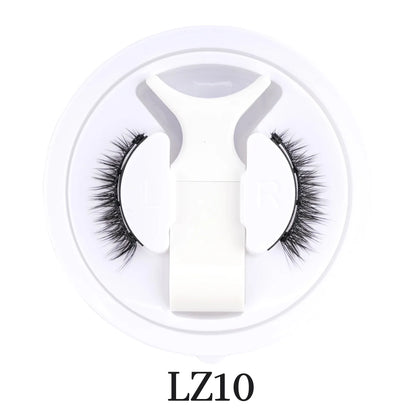 Hot Sale Magnetic Eyelashes 3D Natural False Eyelashes Handmade Faux Mink Lashes No Glue Needed Eyelashes with Magnetic Tweezers