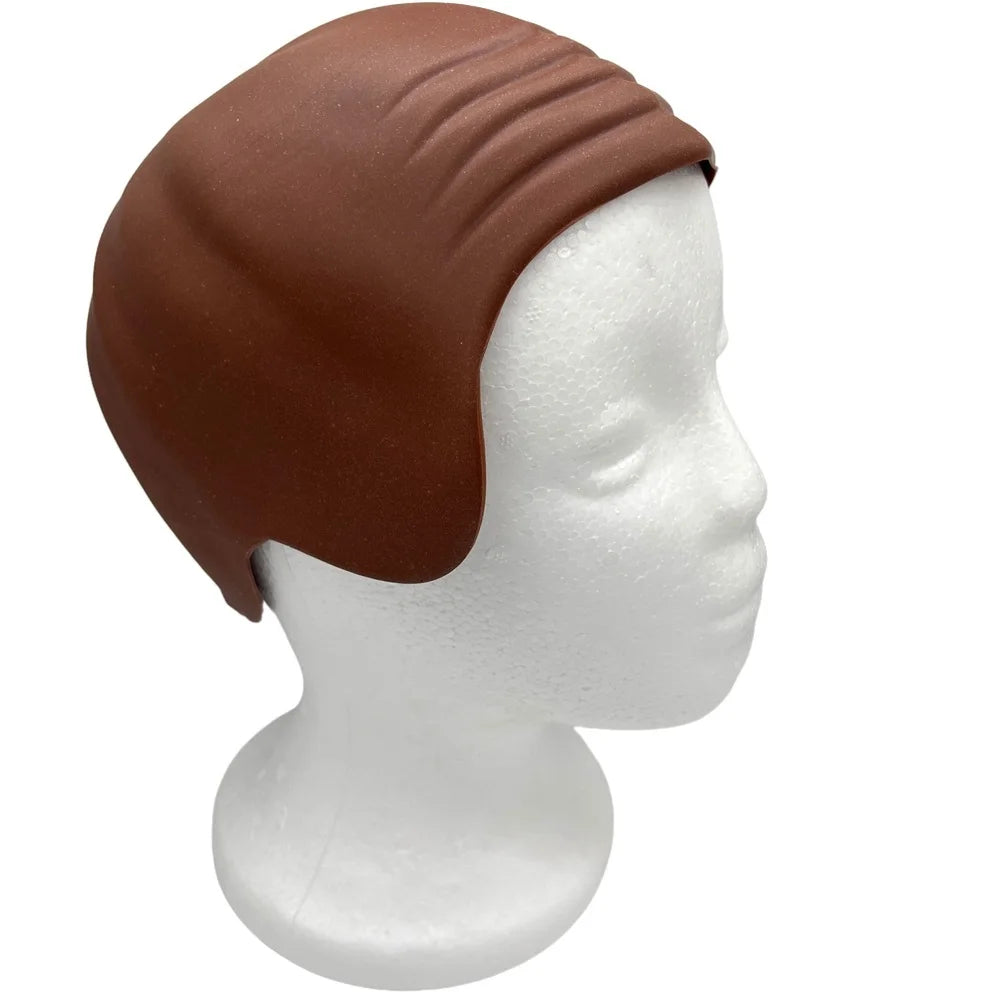 Syhood Halloween Bald Cap Makeup Latex BaldHead Wig Caps Bald Hat Cosplay Costume for Adults