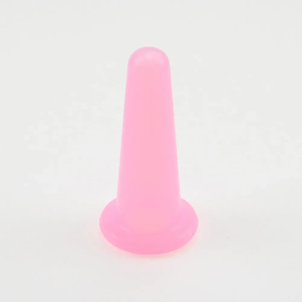 Vacuum Cupping Glass Jar Cellulite Massager For Face Acupuncture Facial Suction Cups Face Neck Lift Skin Scraping Beauty Tool