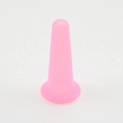 Vacuum Cupping Glass Jar Cellulite Massager For Face Acupuncture Facial Suction Cups Face Neck Lift Skin Scraping Beauty Tool