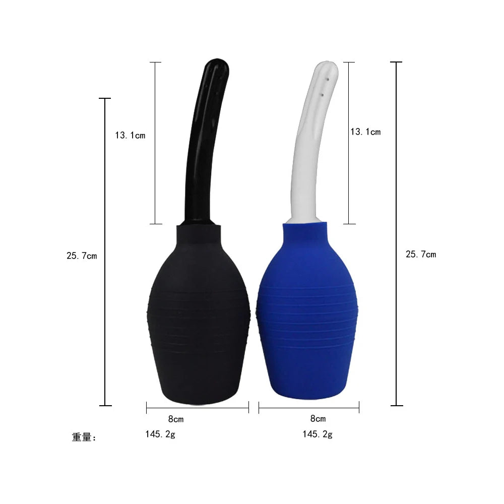 Unisex Enema Irrigator Enema Ball Syringe Anal Irrigation Cleaner Enema Colon Cleansing Men and Women Hygiene Enema Anal Cleaner