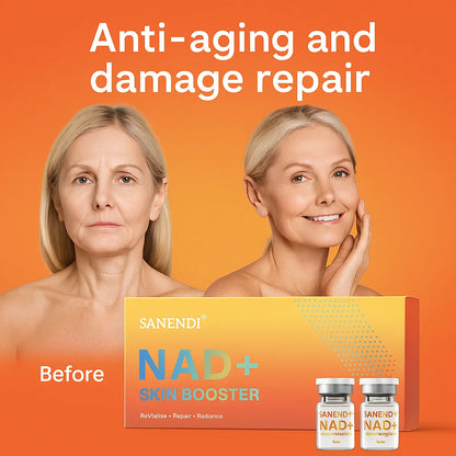 NAD+ GSH Salmon DNA PDRN Serum for Facial Dr.Pen Lifting Hydro Glow Vitamin C Skin Booster Korean Skincare Hydration 7ml*5vial