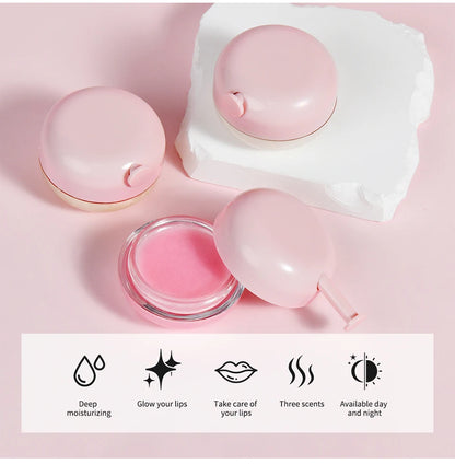 Deep Moisturizing Lip Balm Set Smoothes Lip Wrinkles Nourishing Lip Care Balms Long-lasting Moisturizing Plump Lips Perfect Gift