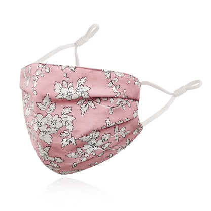 Breathable Cotton Printing Mask Fashion Washable Anti-UV Riding Face Mask Skin-Friendly Anti Dust Sunscreen Mask Outdoor Sports