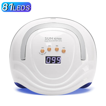 DianaBeauty 380W Professional UV LED Nail Lamp For Quick Drying Gel Nail Polish 90LEDS Gel Drying Lamp With 4 Timer Setting