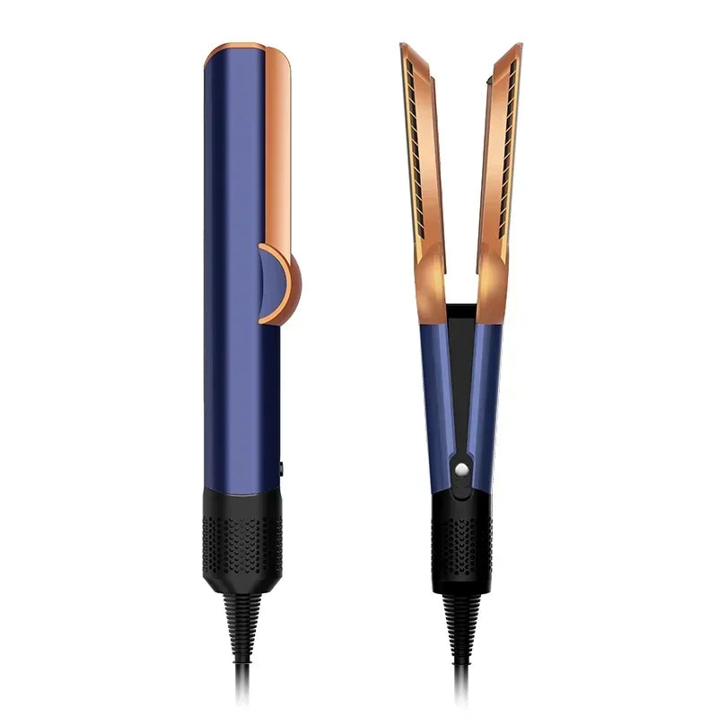 1300W 2IN1 Professional Hair Straightener & Hair Dryer Heat-Up Hair Flat Iron, Negative Ion Iron Long-Lasting Styling Tool Sets
