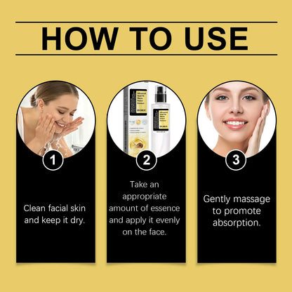 OUHOE Snail 96 Mucin Moisturizing Serum Deep Hydration Lock Winter Barrier Protection Gentle Care Nourishing Skin Quickly Absorb